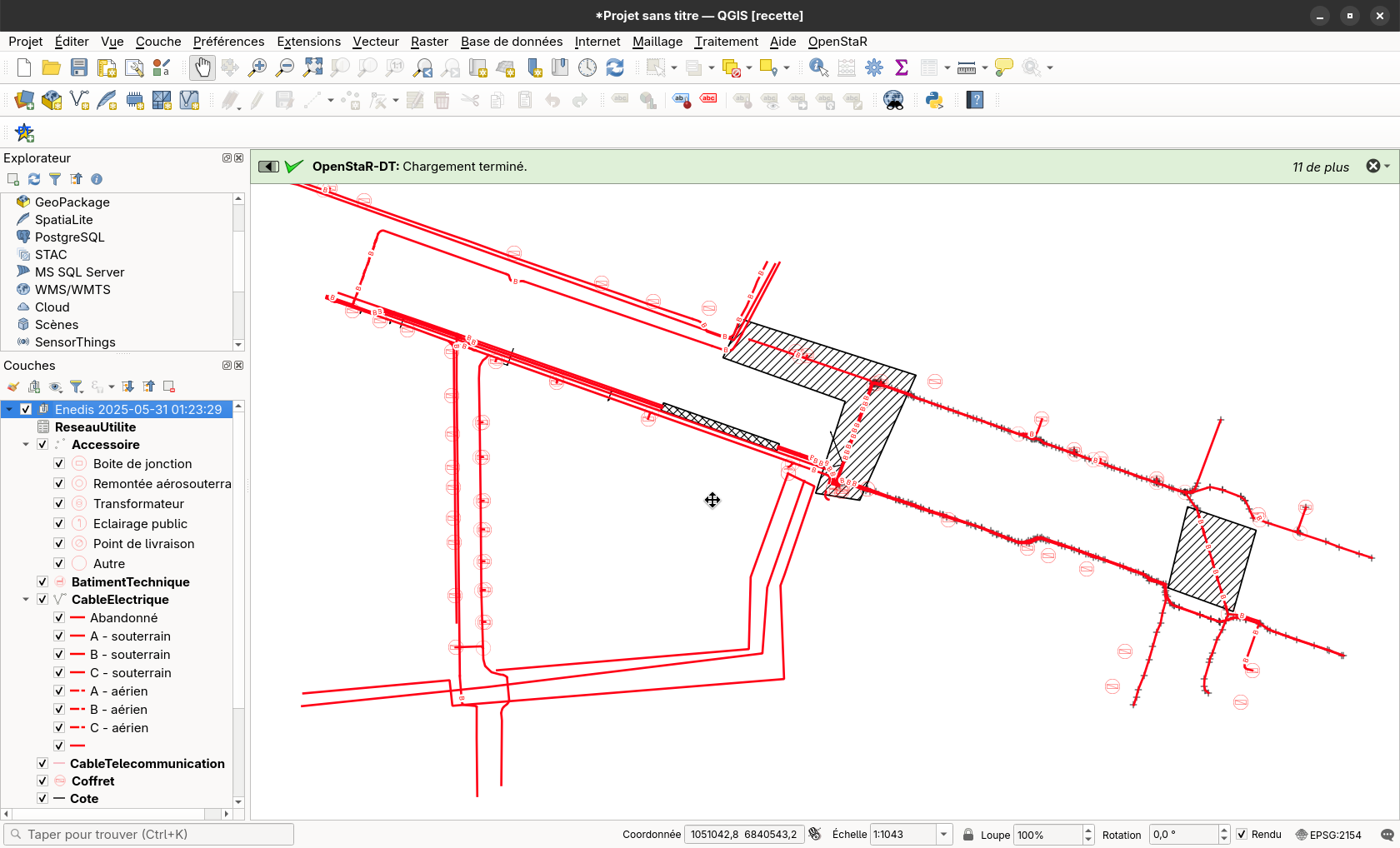 Résultat dans QGIS